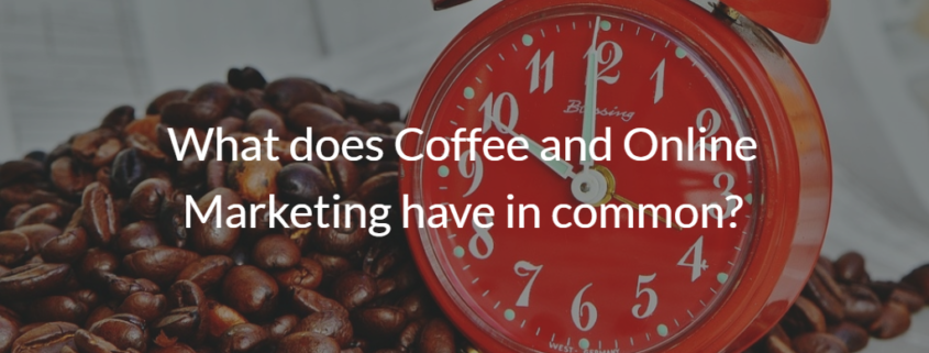 Coffee and Online Marketing article cover picture
